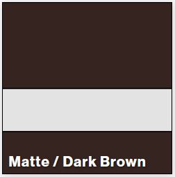 Matte/Dark Brown ULTRAMATTES REVERSE 1/16IN - Rowmark UltraMattes Reverse Engravable